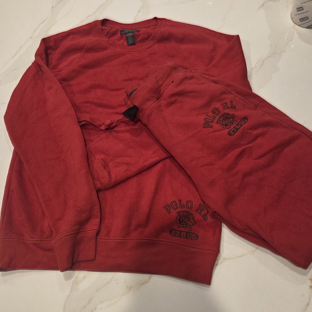 Polo by Ralph Lauren Red Sleepwear Top